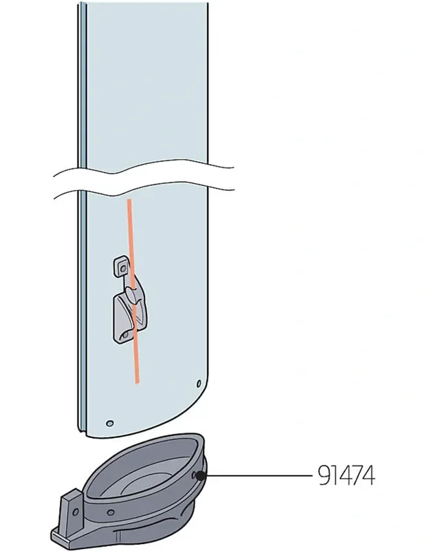 Dart 16 Mast heel