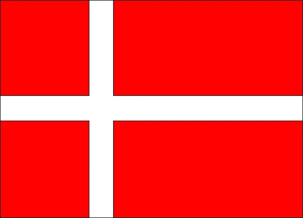 Denmark Courtesy Flag