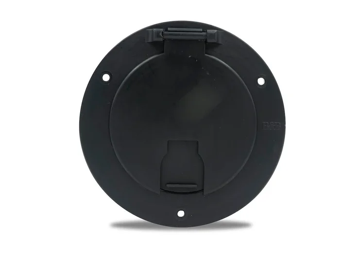 DLX RND ELEC HATCH W/O BK