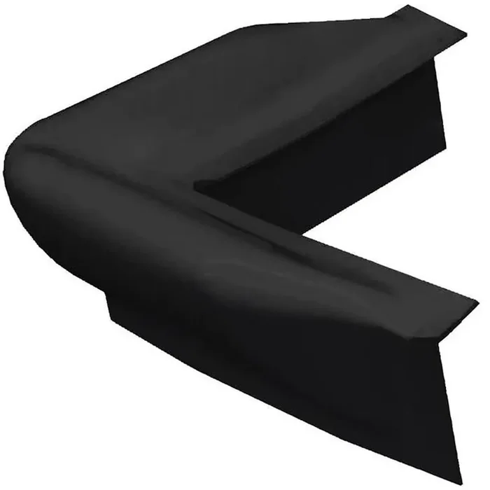 Dock Edge Dock Bumper Corner Dock Guard – Black – DE73104F