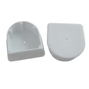 DOCK EDGE LARGE END PLUG – WHITE *2-PACK