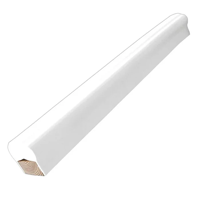 Dock Edge Piling Post Bumper – One End Capped – 6′ – White [1022-F]