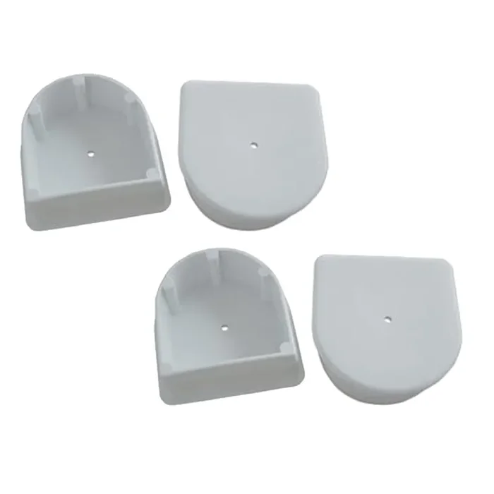 Dock Edge Small End Plug – White *4-Pack – DE1027F