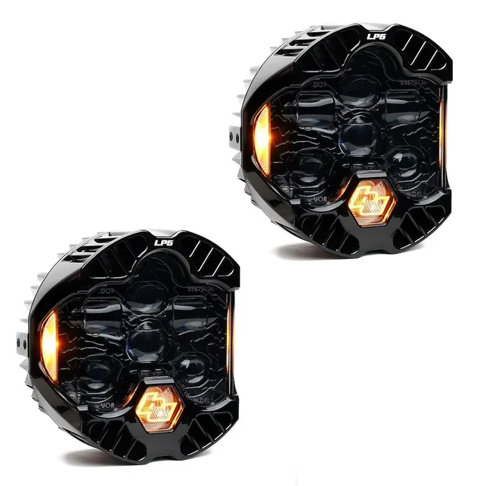 DOT LP6 PAIR LED AMBER DRL