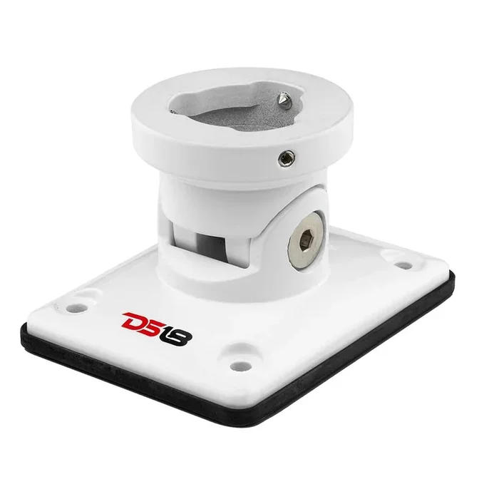DS18 HYDRO Universal Flat Swivel Mount – White