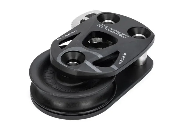 Element Cheek Block with Lockoff, left / 60 mm / 14 mm / plain bearing