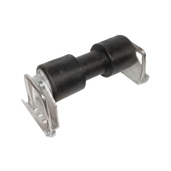 Ellebi Central Roller with Bracket and U Mounting Brackets for Nautical Equipment