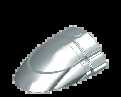 End Cap Stainless Steel Sphaera 50 With PVC Base (Pair B+C )