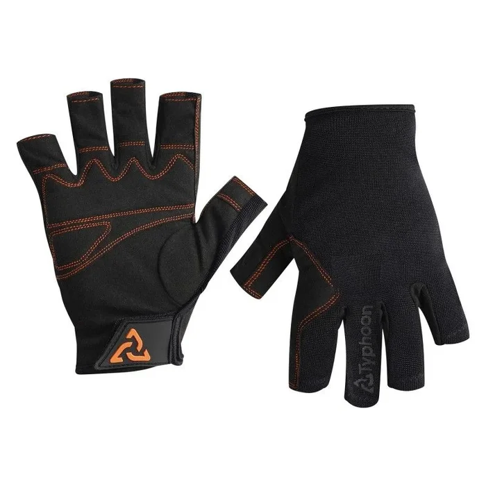 Essential Cut-Off Gloves Size S – Breathable, Stretchable, Reinforced 3mm Palm Padding, Velcro Closure