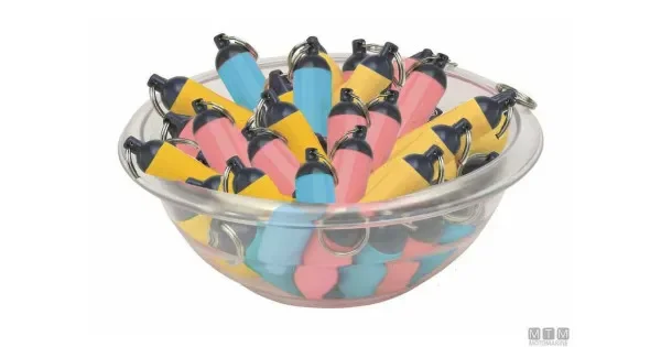 Floating Keyrings F1 Yellow