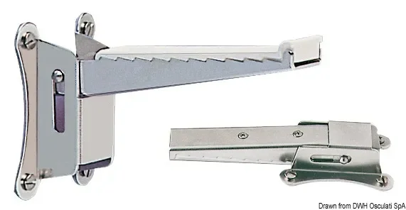 Foldable mast step – Osculati [5980500]