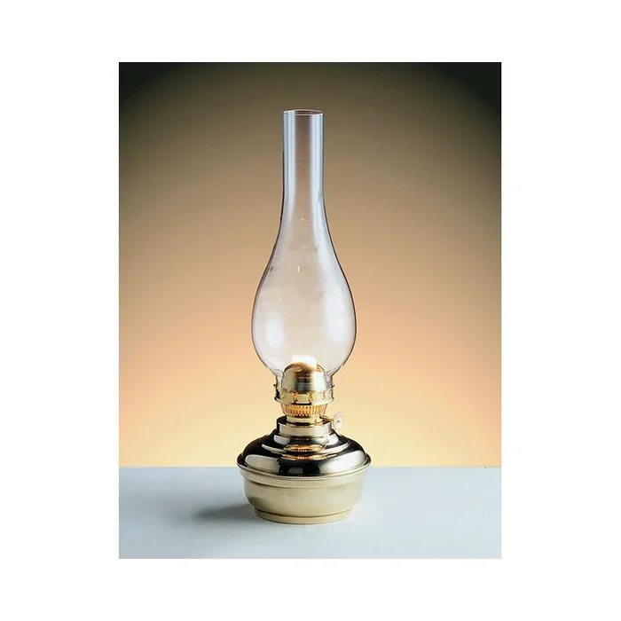 Foresti e Suardi Brass Oil Table Lamp for Nautical Use