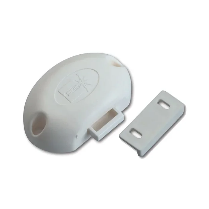Foresti e Suardi Brown Plastic latch for cupboard doors with standard locking system and with double locking system