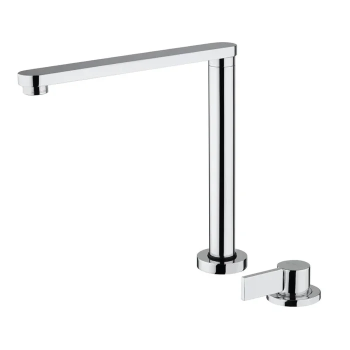 Foresti e Suardi Chrome Extractable Spout Mixer Faucet OZ – C