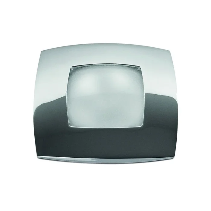 Foresti e Suardi SEXTANS QB LED Interior Spot Light – Diffused Illumination with Galvanized Brass Trim and Frosted Glass Diffuser – Varied Color and Power Options