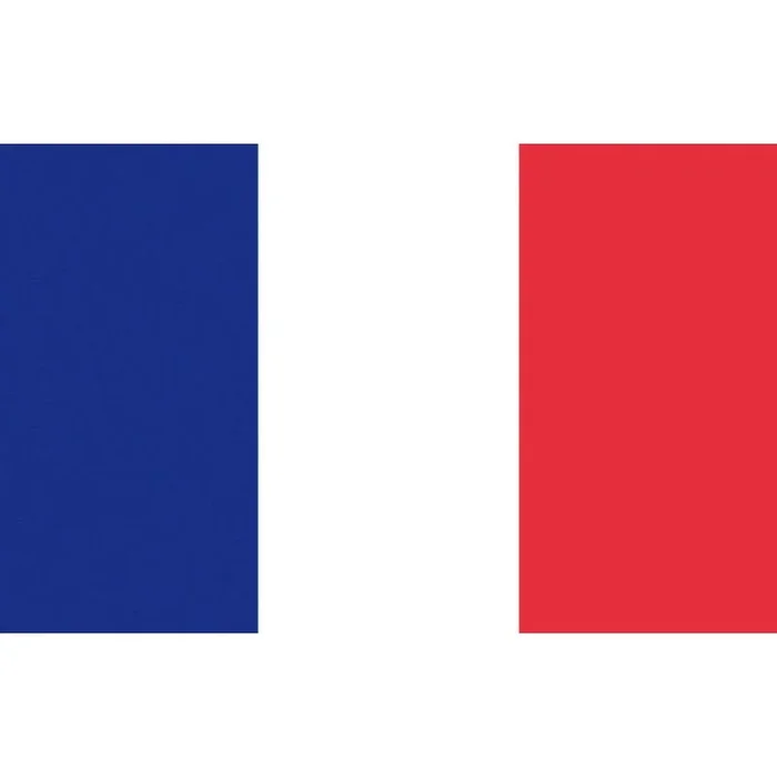 French Flag 50 x 75 cm – Durable Polyester with Indelible Colors