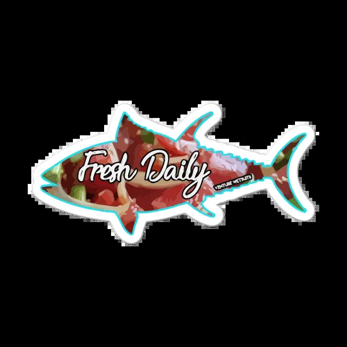 Fresh Fish Daily Sticker