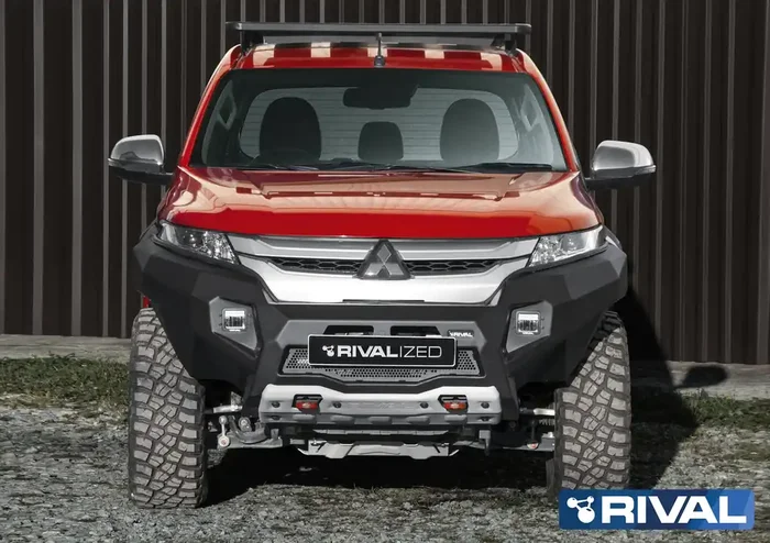 Front Bumper Aluminium Mitsubishi L200 2019-2023 RIVAL