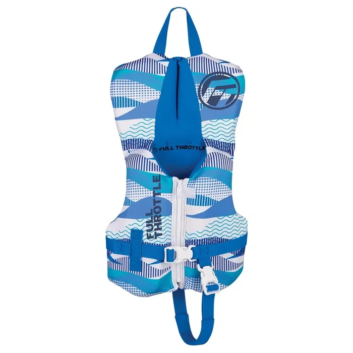Full Throttle Infant Rapid-Dry Flex-Back Life Jacket – Blue