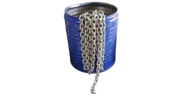 Galvanized Calibrated Chain 6mm x 50mt DIN 766