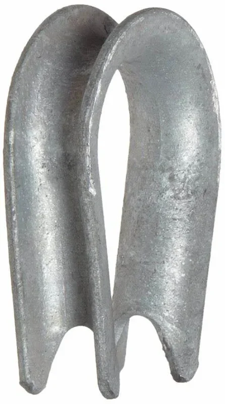 Galvanized Commercial Pattern Thimble