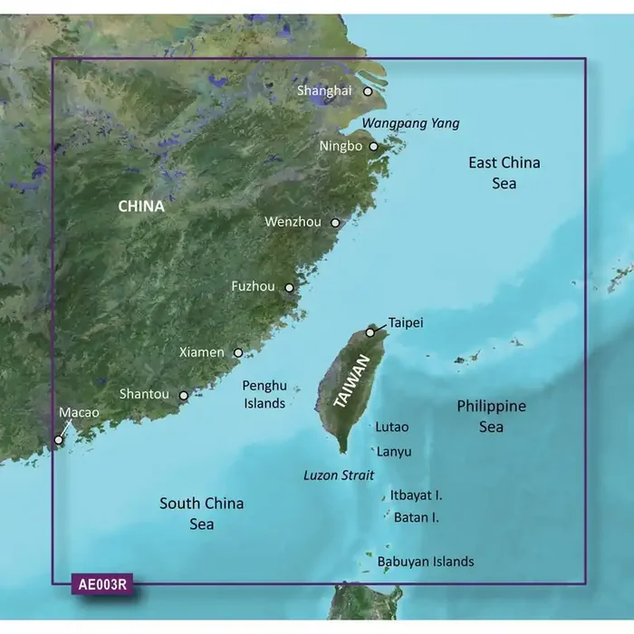Garmin BlueChart g3 Vision HD – VAE003R – Taiwan