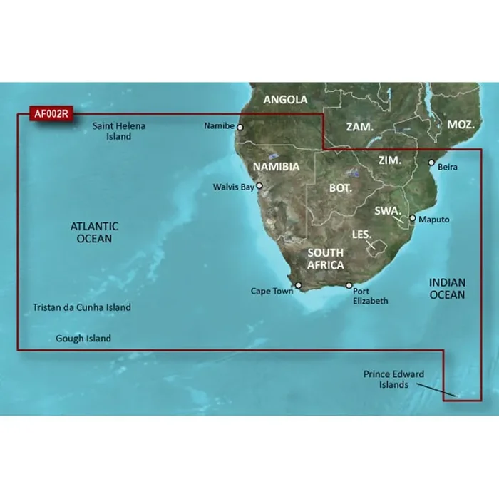 Garmin BlueChart g3 Vision HD – VAF002R – South Africa