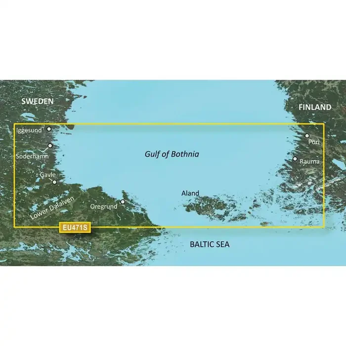 Garmin BlueChart g3 Vision HD – VEU471S – Gulf of Bothnia