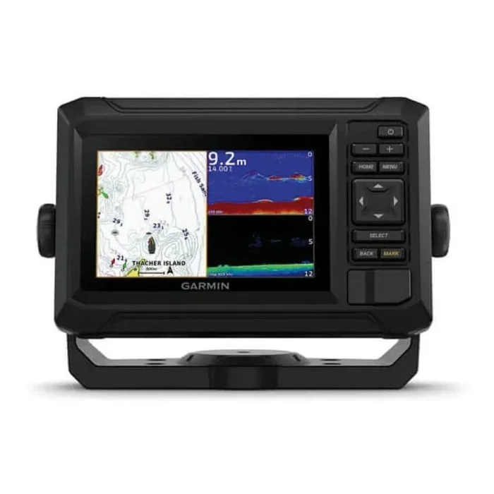 Garmin echoMAP UHD2 52cv Chartplotter – 5-Inch Display with Advanced Wi-Fi Sharing, Supports Navionics+ and Vision Charts for Superior Nautical Navigation