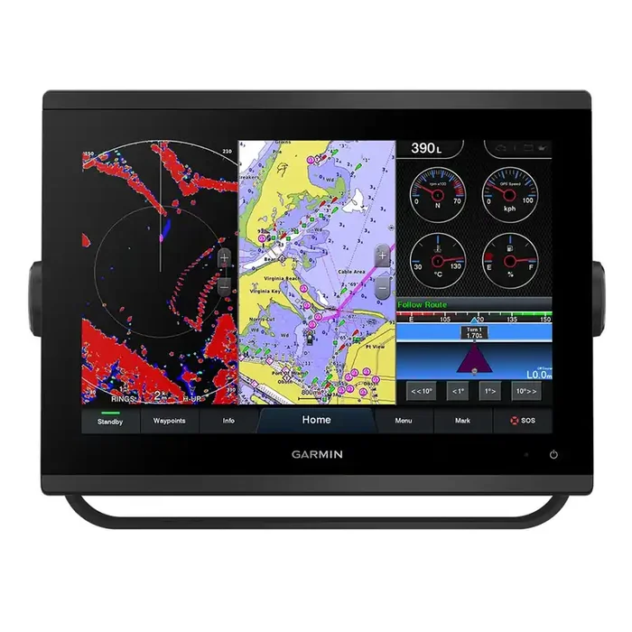 Garmin GPSMAP 1223 Non-Sonar with Worldwide Basemap