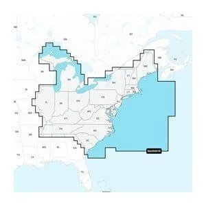 GARMIN Navionics+ U.S. East, Navionics+ microSD/SD card NAUS007R | 010-C1370-30