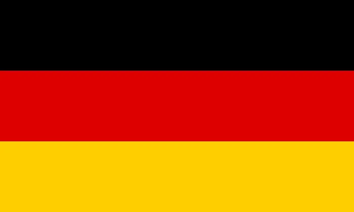 Germany Courtesy Flag