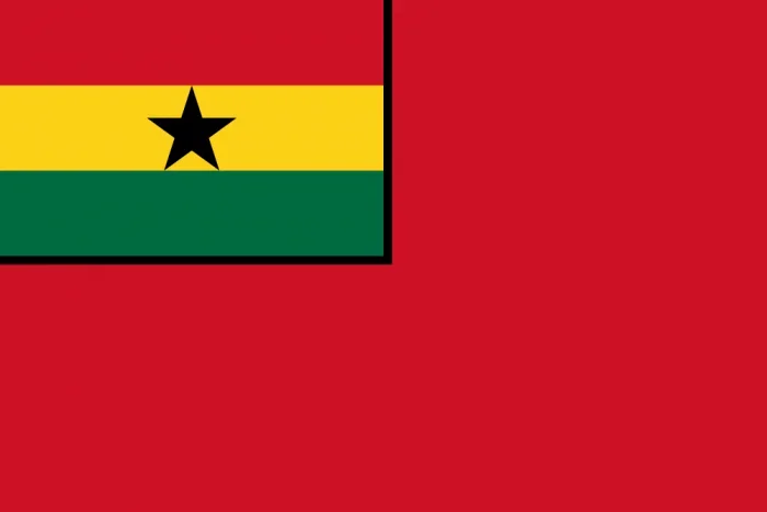 Ghana Merchant Courtesy Flag