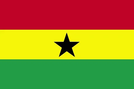 Ghana National Courtesy Flag