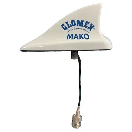 Glomex MAKO 2.5 M White VHF Antenna