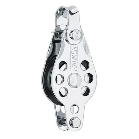 Harken 1.00 Single Wire Block with Becket