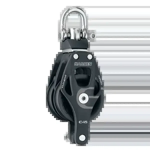 Harken 45mm Double Element Block with Swivel & Becket