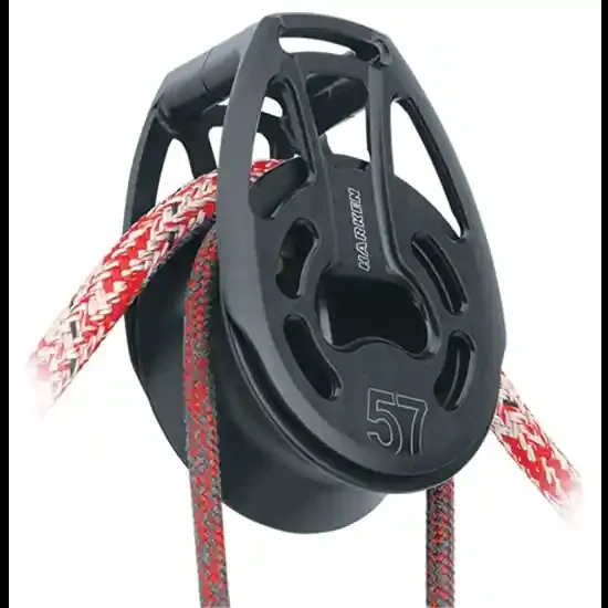 Harken 57mm Wide Black Magic Loop Block