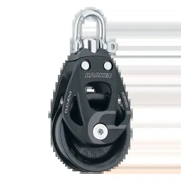 Harken 60mm Single Aluminum Element Block with Swivel