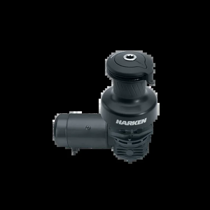 Harken 70 Electric Self-Tailing Performa™ Winch – 2 Speed, 12V, Horizontal, Left Mount for Easy Sail Trimming