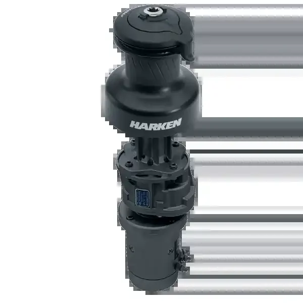 Harken Performa 2 Spd Electric ST Alum Winch Vertical 12 Volt
