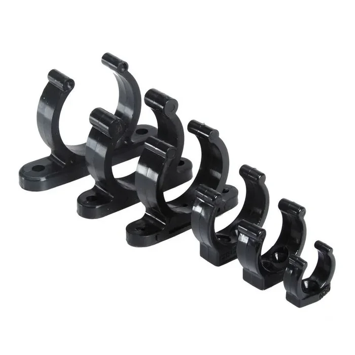 Heavy Duty Black Plastic Clip 30mm – Ideal for Securing Oars and Handles