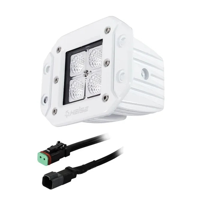 HEISE 4 LED Marine Cube Light – Flush Mount – 3in