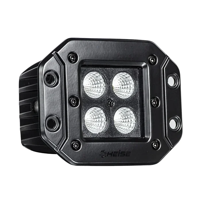 HEISE Blackout LED Cube Light – Flush Mount – 3in