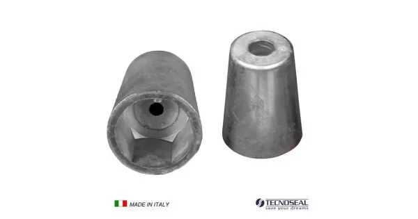 Hexagonal Ogive Anodes for 22-25 mm shaft