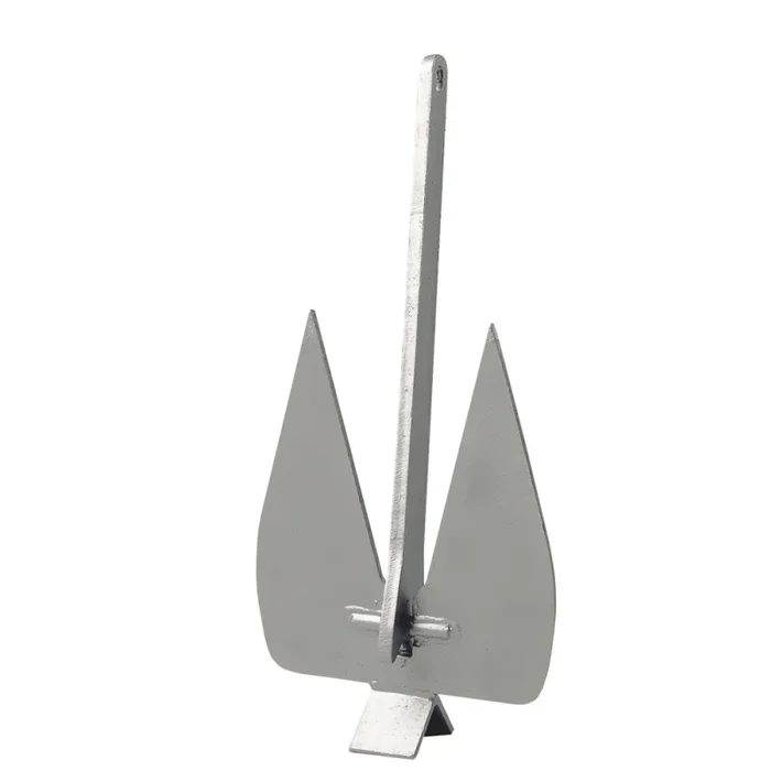 High-Performance Britany 2kg Galvanized Steel Anchor – Instant Grip & Mud-Resistant Design for Tenders