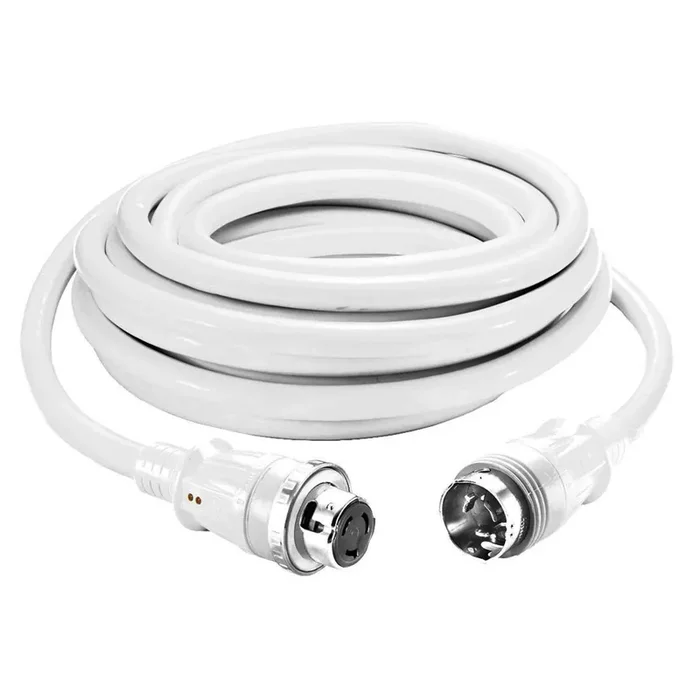 Hubbell HBL61CM42WLED White 50AMP Cable W/Led 25‘