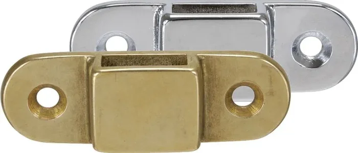 Hull mount for boarding ladder