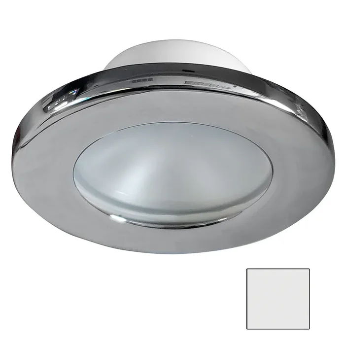 i2Systems Apeiron A3101Z 2.5W Screw Mount Light – Cool White – Polished Chrome Finish