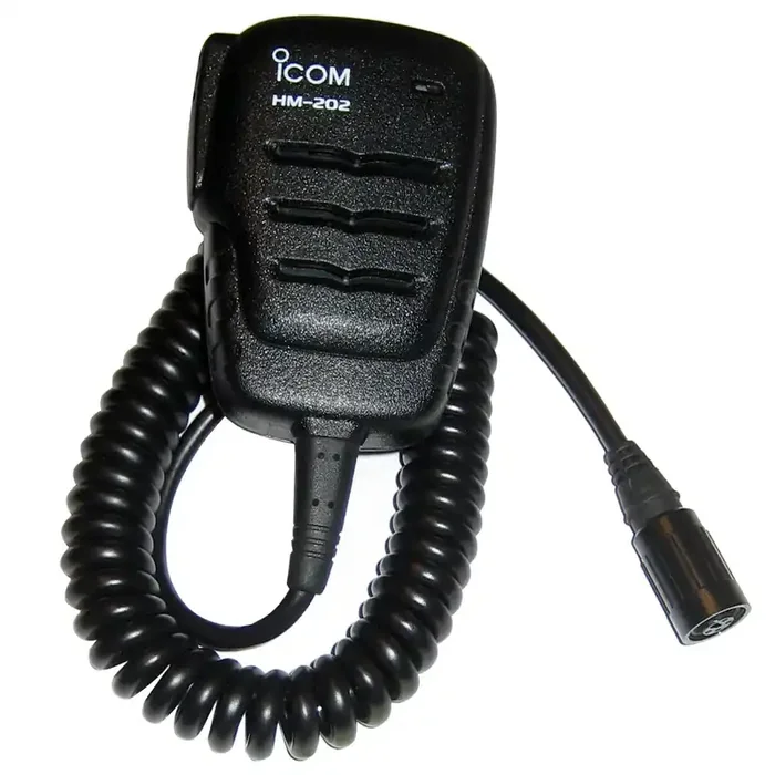 Icom HM-202 Compact Speaker Mic – Waterproof – HM202